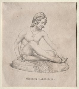 Neopolitansk fisker, 1835. af Francois Rude