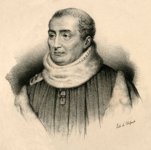 Christophe de Thou, 1508-1582, c1830. af Francois Seraphin Delpech