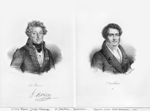 Henri Montan Berton (1767-1844) og Francois Adrien Boieldieu (1775-1834) af Francois Seraphin Delpech
