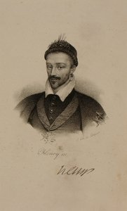 Kong Henri III (1551-89) af Frankrig af Francois Seraphin Delpech