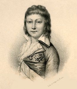 Ludvig XVII, 1785-1795, c1830. af Francois Seraphin Delpech