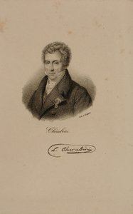 Luigi Cherubini (1760-1842) af Francois Seraphin Delpech