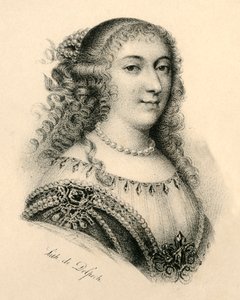 Mademoiselle de Montpensier, 1627-1693, c1830. af Francois Seraphin Delpech