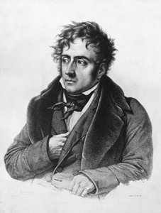 Portræt af Francois-Rene, vicomte de Chateaubriand (1768-1848), fransk forfatter, politiker, diplomat og historiker