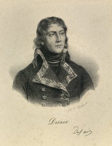 Portræt af general Louis Charles Antoine Desaix af Francois Seraphin Delpech