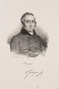 Portræt af politikeren Pierre-Antoine Berryer af Francois Seraphin Delpech
