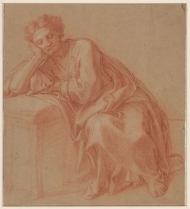 Studie af en hvilende mand af Francois Verdier
