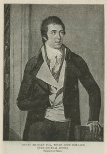 Henry Richard Fox, tredje Lord Holland af Francois Xavier Fabre
