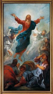 The ascent. Painting by Jean Francois De Troydani
