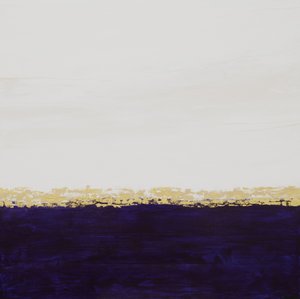 Deep Purple Gold Horizon af Françoise Wattré
