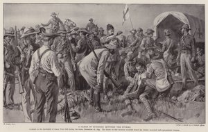 Et glimt af solskin mellem stormene (litho) af Frank (after) Dadd