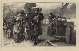 London Sketches, the Foundling (gravering) af Frank (after) Holl