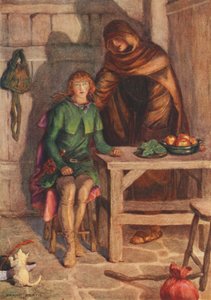 Edwin og Angelina, fra The Hermit af Oliver Goldsmith af Frank Adams
