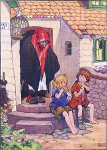 Hansel, Gretel and the Witch, fra Hansel and Gretel udgivet af Blackie & Son Limited, ca. 1940