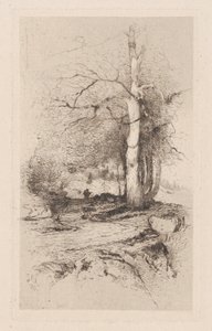 Landskab, 1890. af Frank Anderson