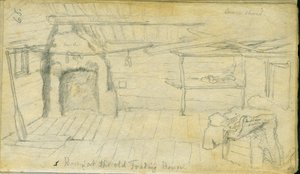 Værelse i det gamle Handelshus, 1851