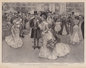Til støtte for Charing Cross Hospital, basaren i Albert Hall af Frank Craig