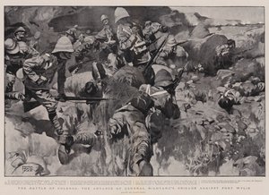 Slaget ved Colenso, General Hildyards Brigades fremrykning mod Fort Wylie