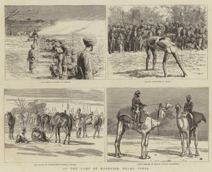 I træningslejren, Delhi, Indien