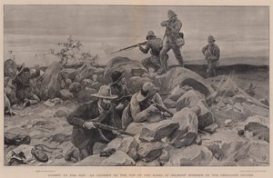 Fanget on the Hop, en hændelse på toppen af Kopje ved Belmont stormet af Grenadier Guards