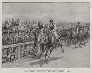 Begivenheder i Paris, Militære forholdsregler ved Longchamps Races