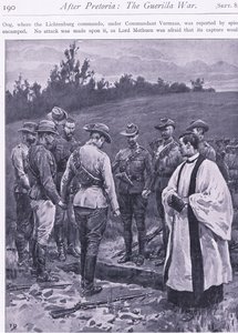 Hævnens ed, illustration fra After Pretoria: The Guerilla War, 1902