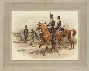 Royal Horse Artillery af Frank Dadd