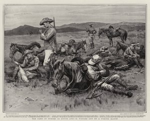 The Care of Horses i Sydafrika, fik ud på en tvungen march