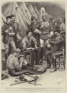 Militærturneringen ved Landbrugshallen, Soldaterkvarteret i Gallerierne