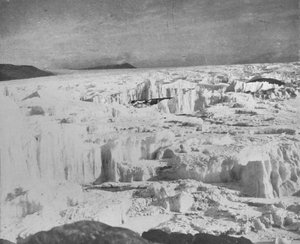 Koettlitz-gletsjeren, lige nord for Heald Island, viser istinder osv. c1911, 1913