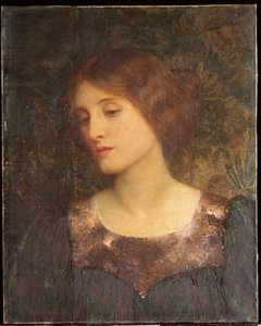 Kontemplation, 1897 af Frank Dicksee