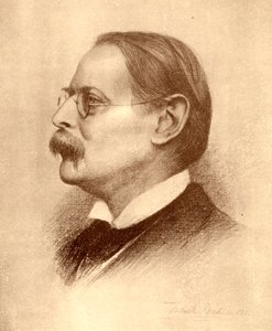 Edmund William Gosse, engelsk digter, forfatter og kritiker, 1913. af Frank Dicksee