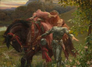 La Belle Dame Sans Merci, udst.1902 (olie på lærred)