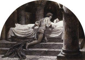 Scener fra Romeo og Julie: Graven