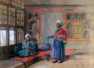 Lejlighed i Sheikh Sadats hus, Kairo, 1873