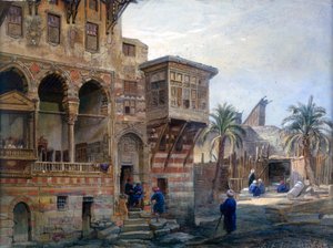 The House of Mameluke Radnau Bey, Cairo, 1870