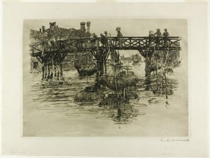 Fiskerkvarteret, Venedig af Frank Duveneck
