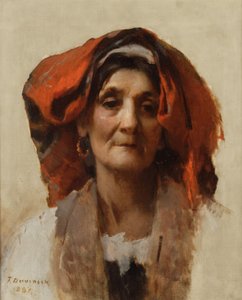 Leder af en italiensk kvinde, 1887