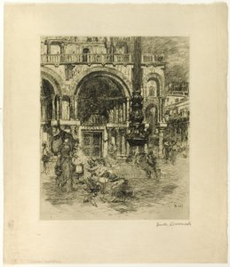 Markuspladsen af Frank Duveneck