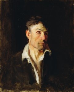Portrait of a Man (Richard Creifelds), ca. 1876 (olie på lærred) af Frank Duveneck