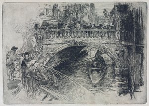 Den venetianske bro af Frank Duveneck