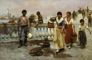Vandbærere, Venedig, 1884.