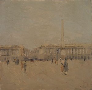 Place de la Concorde nr. II af Frank Edwin Scott