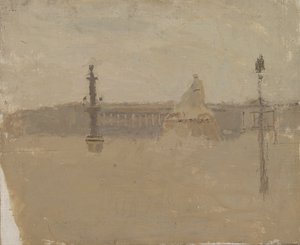 Place de la Concorde nr. V, n.d. af Frank Edwin Scott