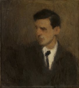 Portræt af en ung mand af Frank Edwin Scott