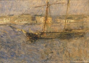 Skibe ved Anker, Cherbourg nr. I, n.d.