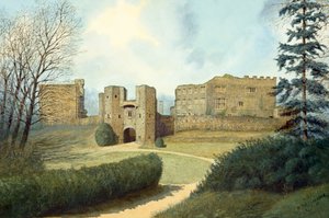 Berry Pomeroy Castle, 15. århundrede, c1990-2010