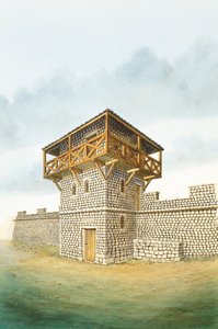 Hadrians mur: Brunton Turret, c2. århundrede, c1990-2010