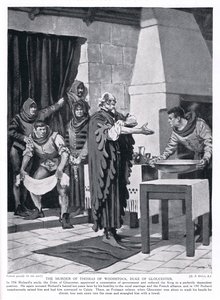 Mordet på Thomas Woodstock, hertug af Gloucester AD1336, 1920
