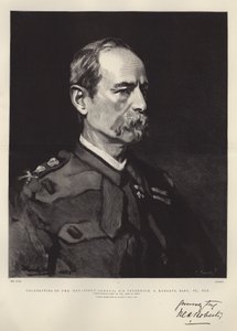 Dagens berømtheder, generalløjtnant Sir Frederick S Roberts, Baronet, VC, GCB af Frank Holl